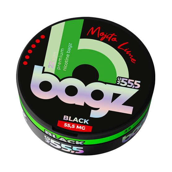 BAGZ Mojito Lime Black 55.5mg