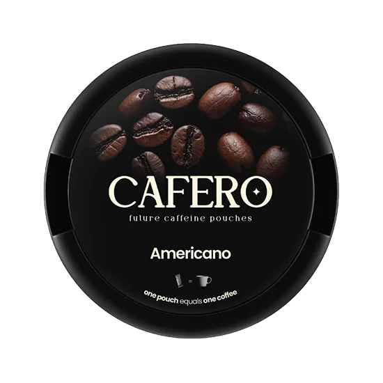 CAFERO Americano Coffee caffeine pouch can