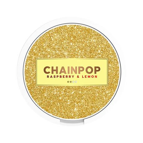 chainpop raspberry lemon nicotine pouches