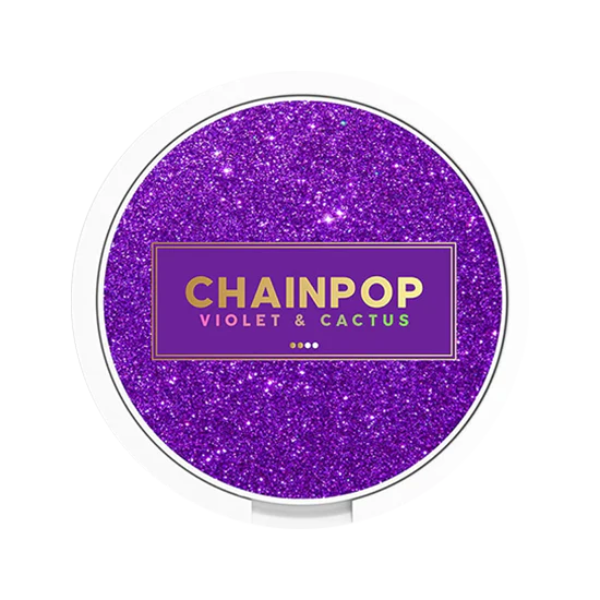 chainpop violet cactus nicotine pouches