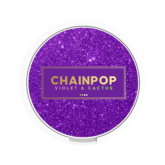 chainpop violet cactus nicotine pouches