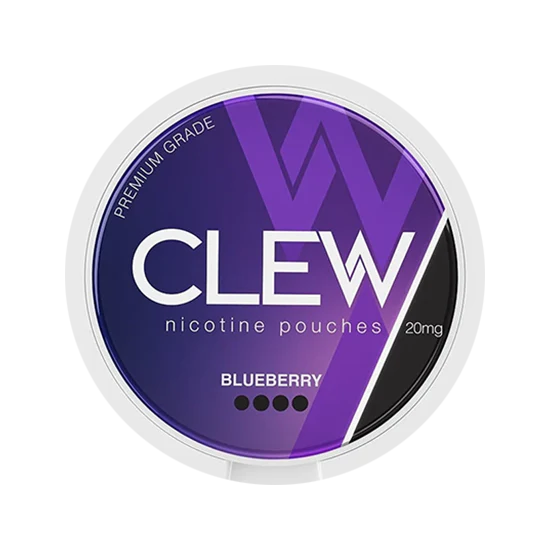 clew blueberry extra strong nicotine pouch  