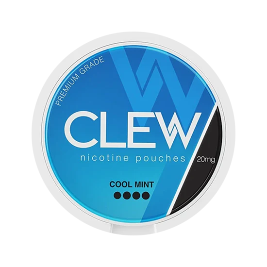 clew cool mint normal extra strong nicotine pouch  
