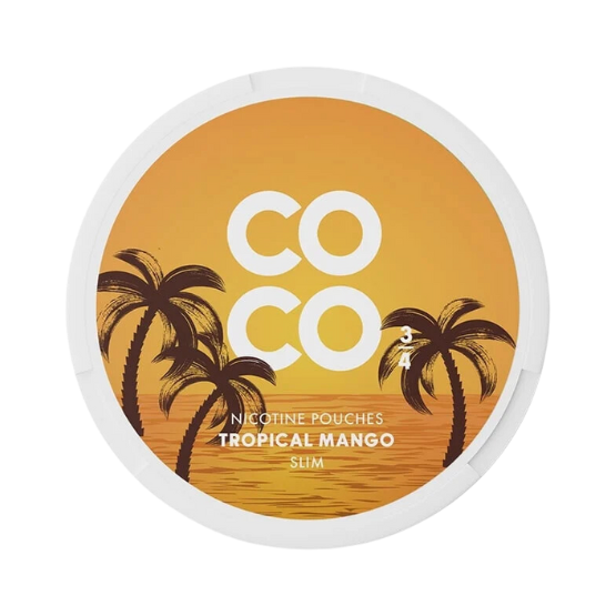 Coco Tropical Mango 9mg nicotine pouch