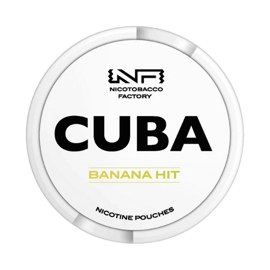 cuba banana hit nicotine pouches