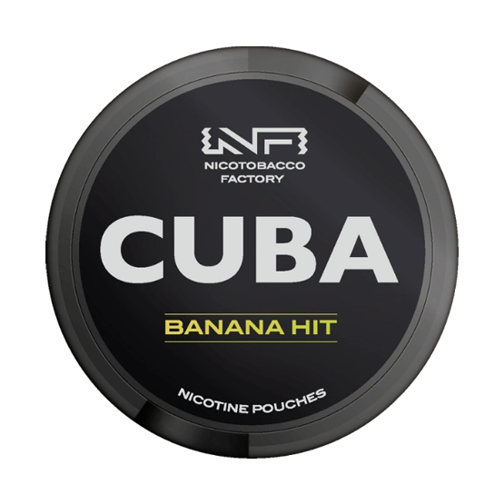 cuba banana hit - 43mg nicotine pouches