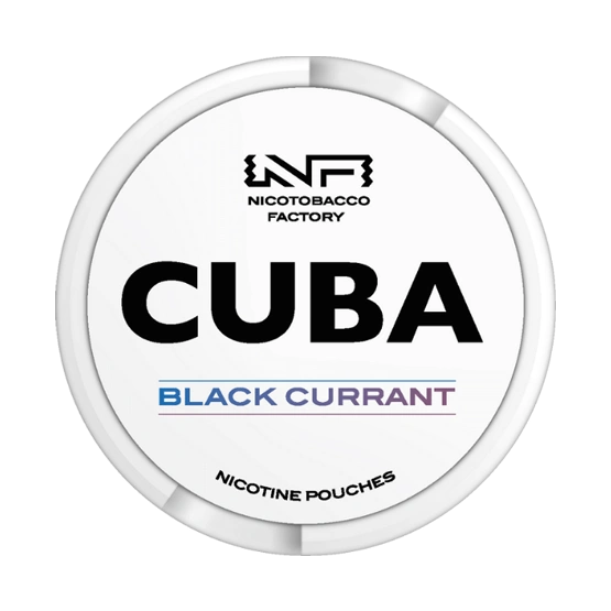 cuba black currant nicotine pouches