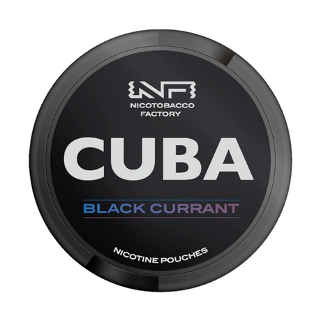 cuba black currant nicotine pouches