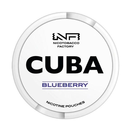 cuba blueberry nicotine pouches