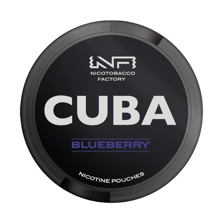 cuba blueberry nicotine pouches