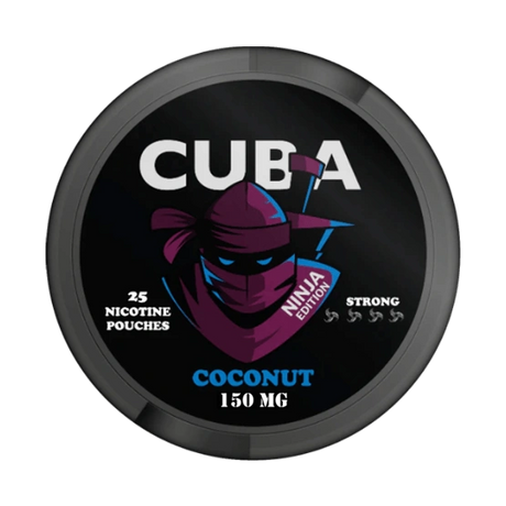 cuba coconut - 150mg nicotine pouches