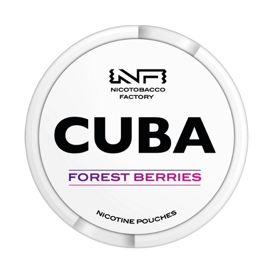 cuba forest berries snus nicotine pouches