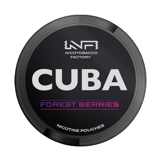 cuba forest berries snus nicotine pouches