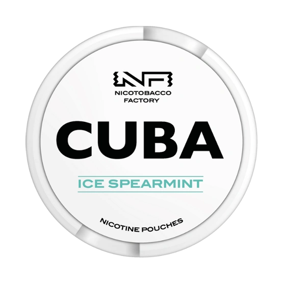 cuba ice spearmint nicotine pouches