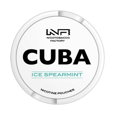 cuba ice spearmint snus nicotine pouches