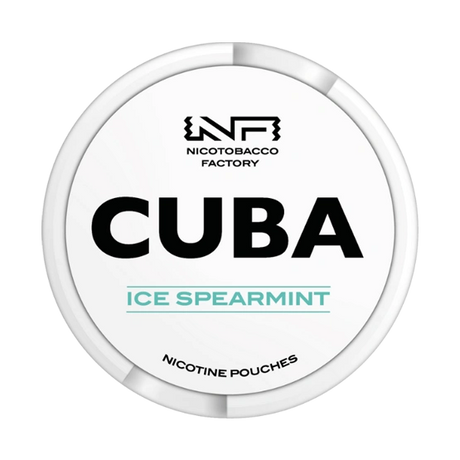 cuba ice spearmint nicotine pouches