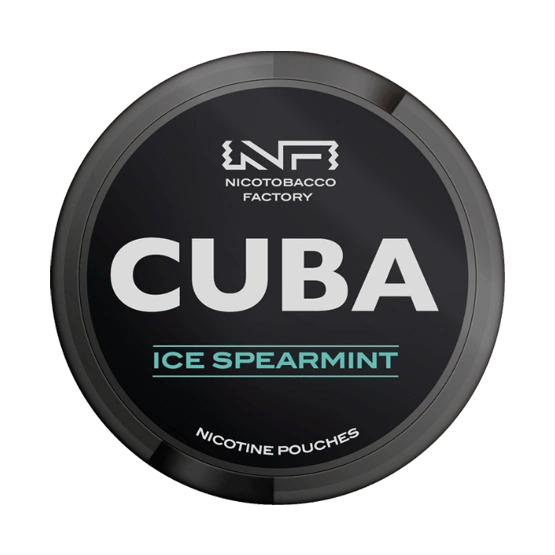 cuba ice spearmint - 43mg nicotine pouches