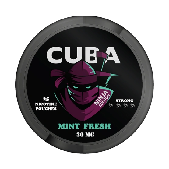 cuba mint fresh nicotine pouches