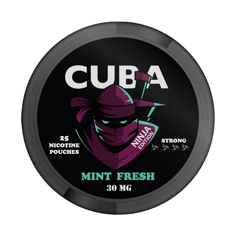 cuba mint fresh nicotine pouches