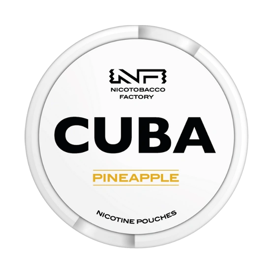 cuba pineapple snus nicotine pouches