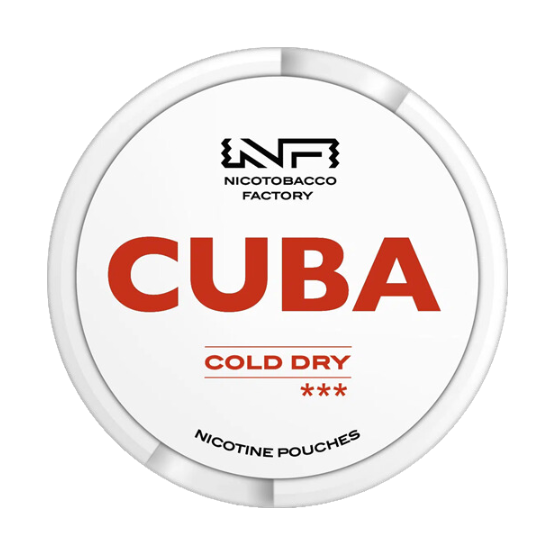 Cuba Cold Dry 16mg nicotine pouch