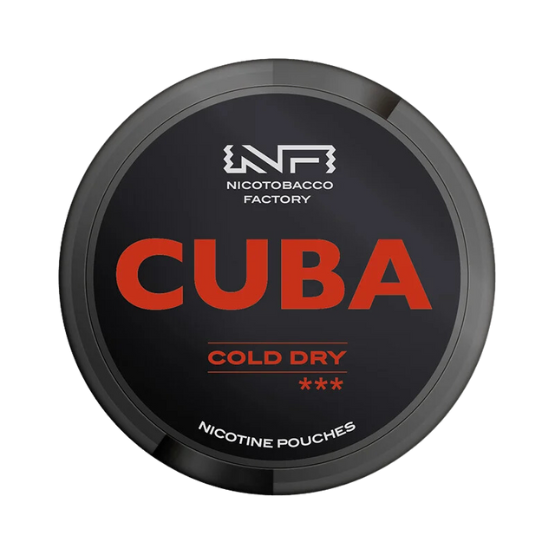 Cuba Cold Dry 43mg nicotine pouch