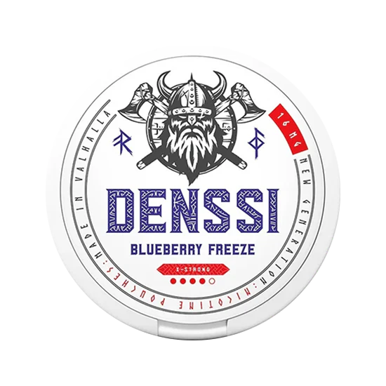 denssi blueberry freeze nicotine pouches