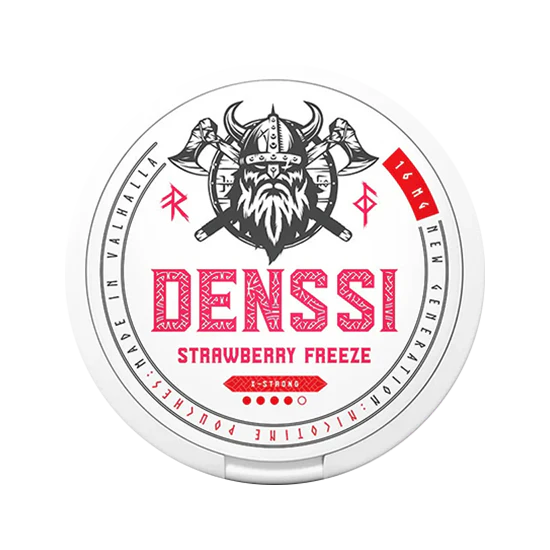 denssi strawberry freeze nicotine pouches