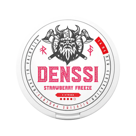 denssi strawberry freeze nicotine pouches