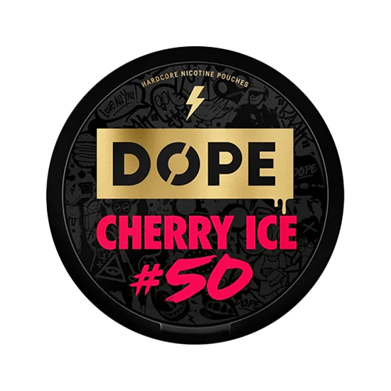 dope cherry ice 50 nicotine pouches