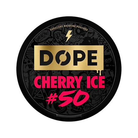 dope cherry ice 50 nicotine pouches