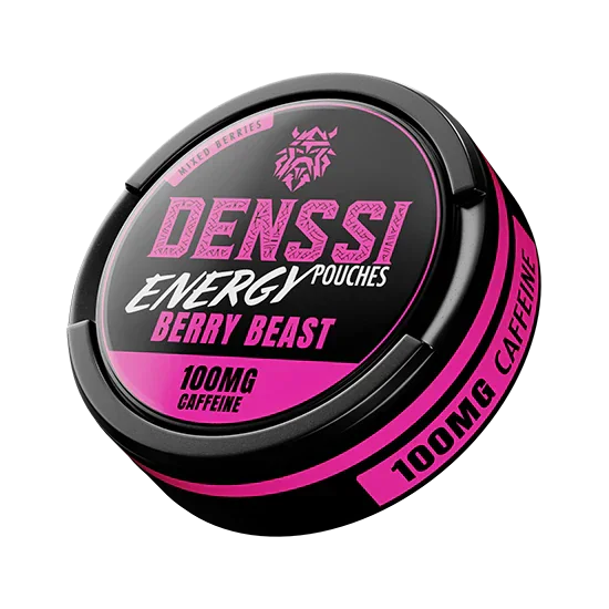 DENSSI Berry Beast (100mg Caffeine) Mixed Berries slim pouches can