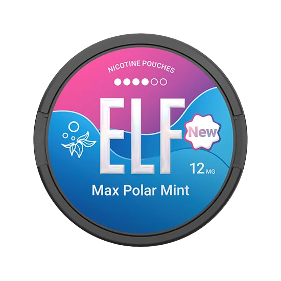 ELF Max Polar Mint 12MG Max Polar Mint nicotine pouches