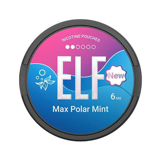 ELF Max Polar Mint 6MG Max Polar Mint nicotine pouches