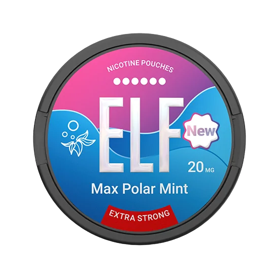 ELF Max Polar Mint Extra Strong 20MG Max Polar Mint nicotine pouches