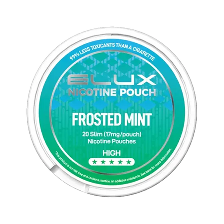 elux frosted mint nicotine pouch  