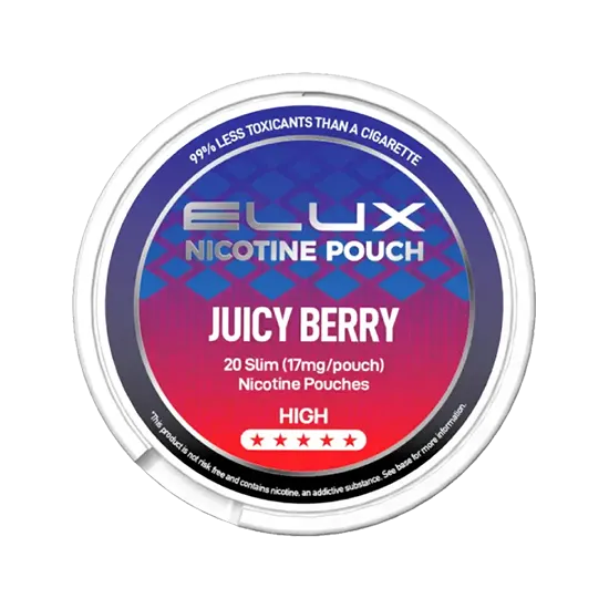 elux juicy berry nicotine pouch  