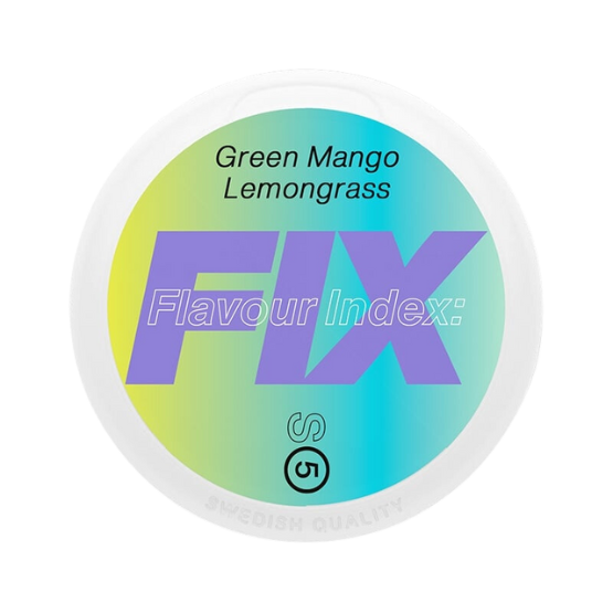 Fix Green Mango Lemongrass 11.5mg nicotine pouch