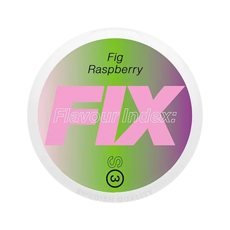 fix raspberry fig nicotine pouches