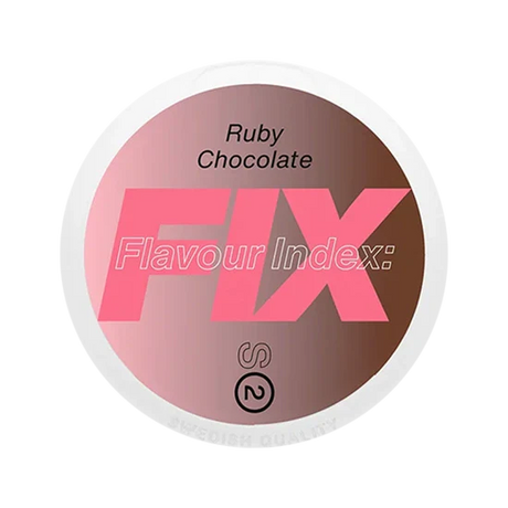 fix ruby chocolate nicotine pouches