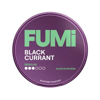 FUMI Blackcurrant Regular Blackurrant slim nicotine pouches
