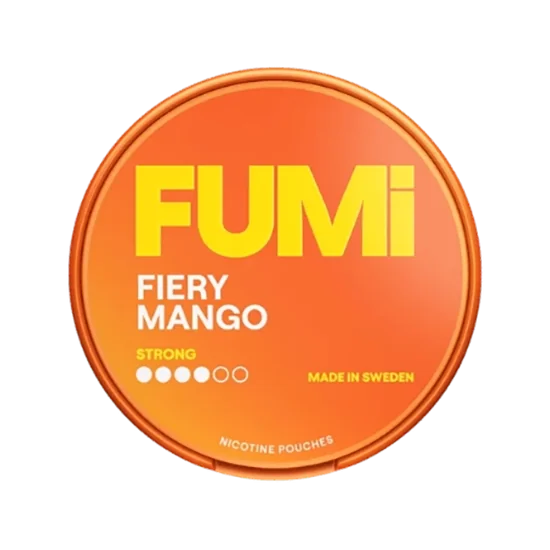 FUMI Fiery Mango Strong Mango slim nicotine pouches