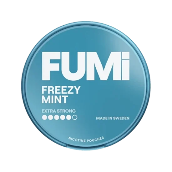 FUMI Freezy Mint Extra Strong Mint slim nicotine pouches