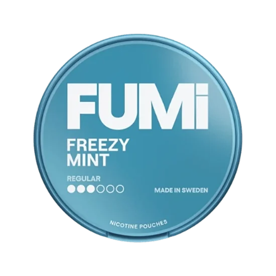 FUMI Freezy Mint Regular Mint slim nicotine pouches