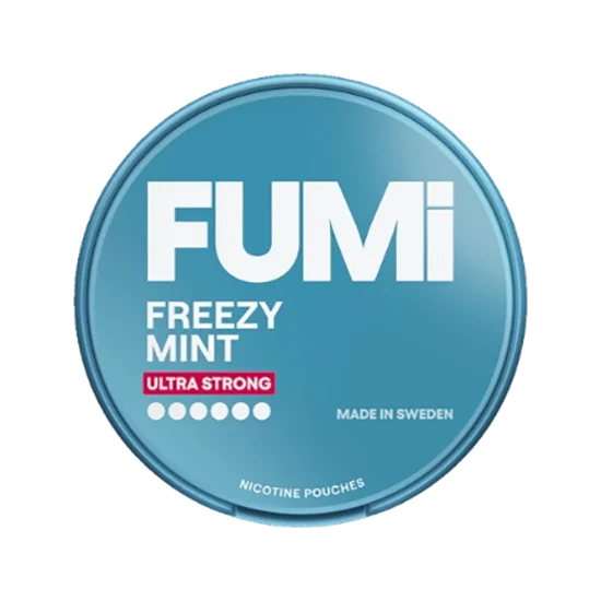 FUMI Freezy Mint Ultra Strong Mint slim nicotine pouches