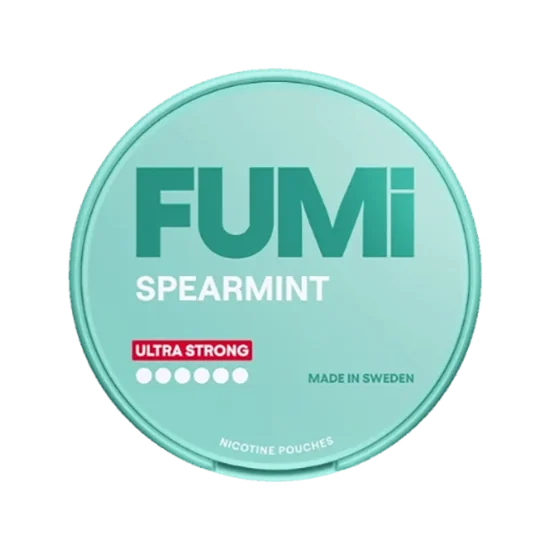 FUMI Spearmint Strong Spearmint slim nicotine pouches