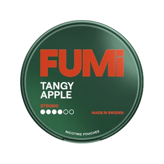 FUMI Tangy Apple Strong Apple slim nicotine pouches