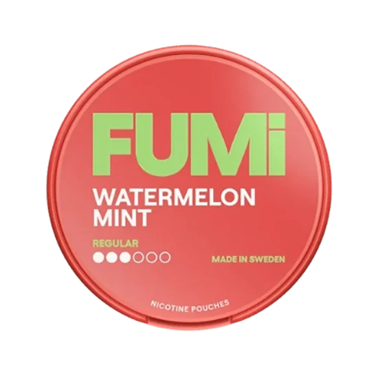 FUMI Watermelon Mint Regular Watermelon, Mint slim nicotine pouches