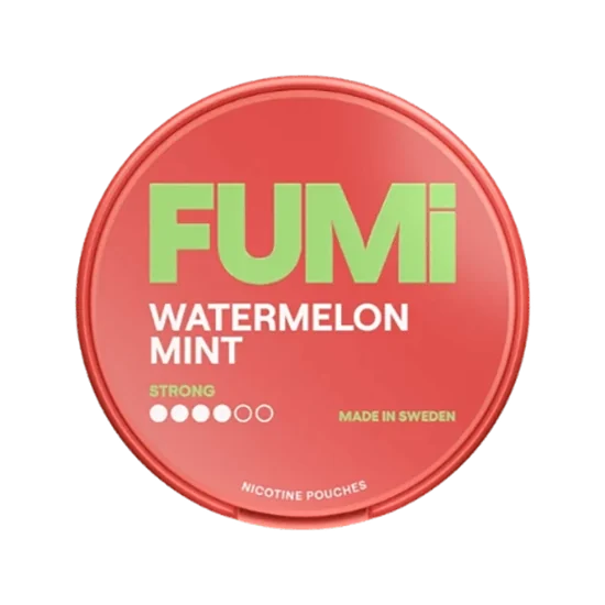 FUMI Watermelon Mint Strong Watermelon, Mint slim nicotine pouches