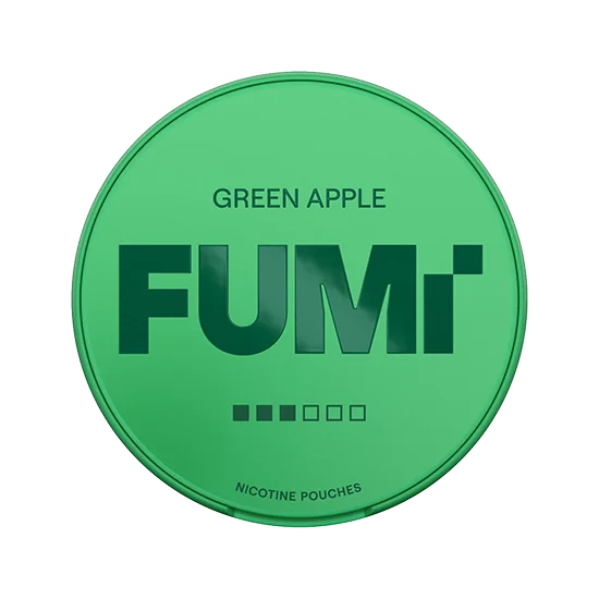 FUMI Green Apple Strong apple slim nicotine pouches